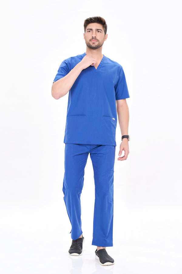 PC ALPHIE V NECK - ROYAL BLUE